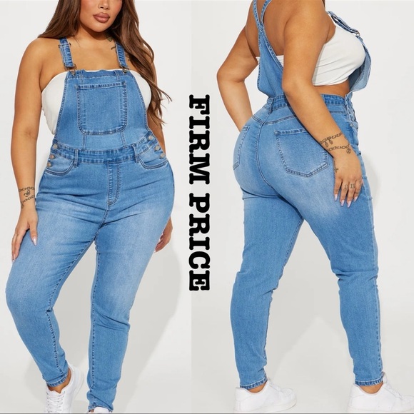 Cute Denim Overalls - Picture 1 of 5